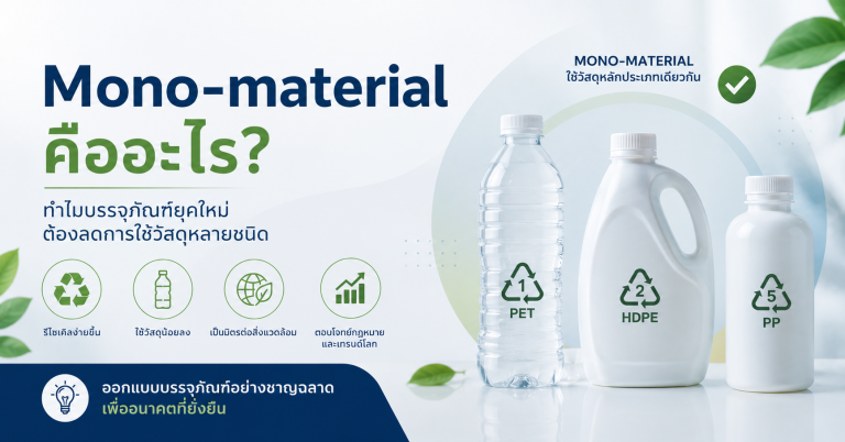 Mono-material คืออะไร?